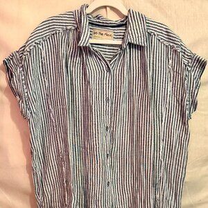 We The Free Sun Beams Indigo Shirt